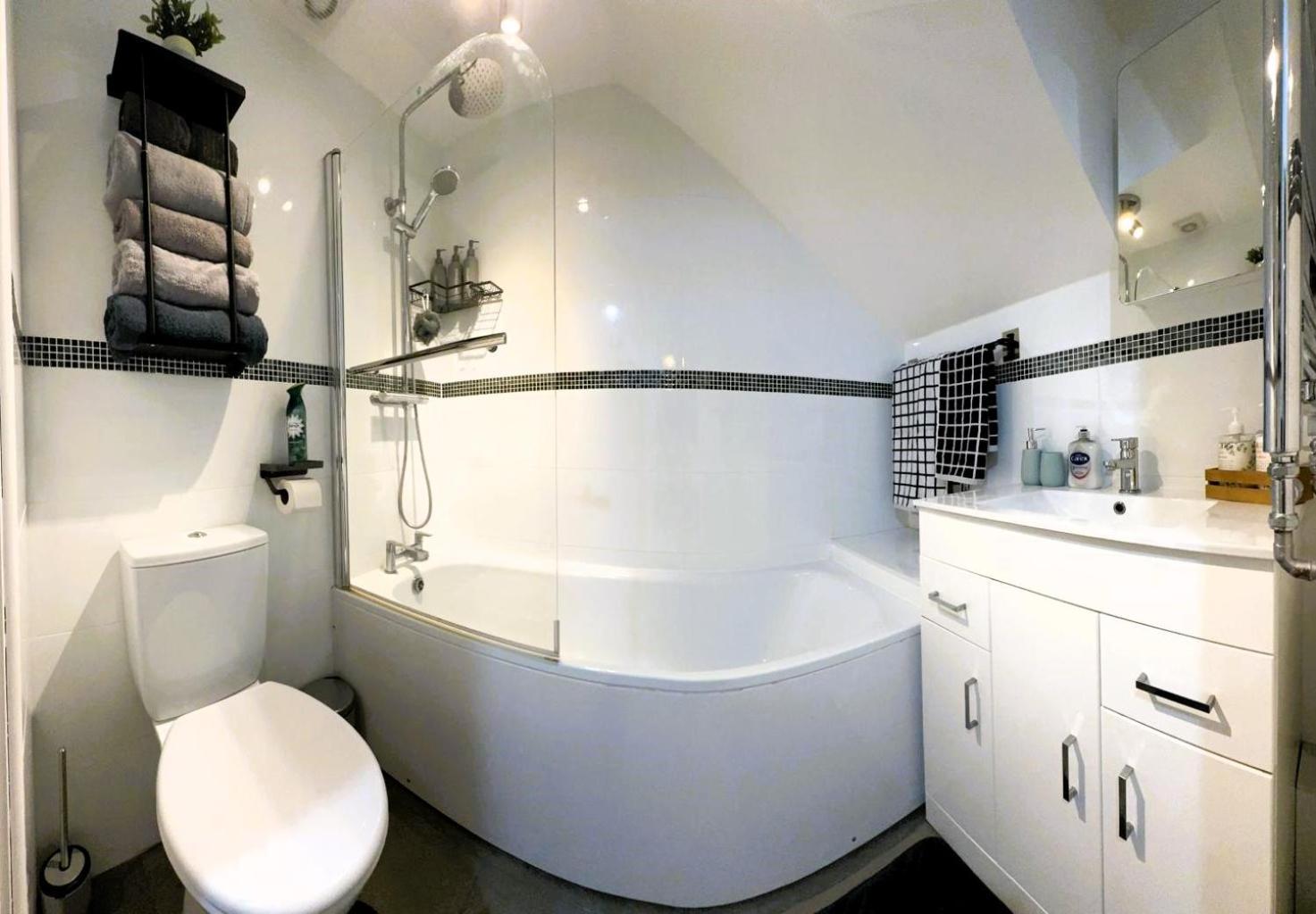 Large Cosy 2 Bedroom Ground Floor Flat In Stevenage Sg1 Sleeps 4-5 Free Parking 外观 照片